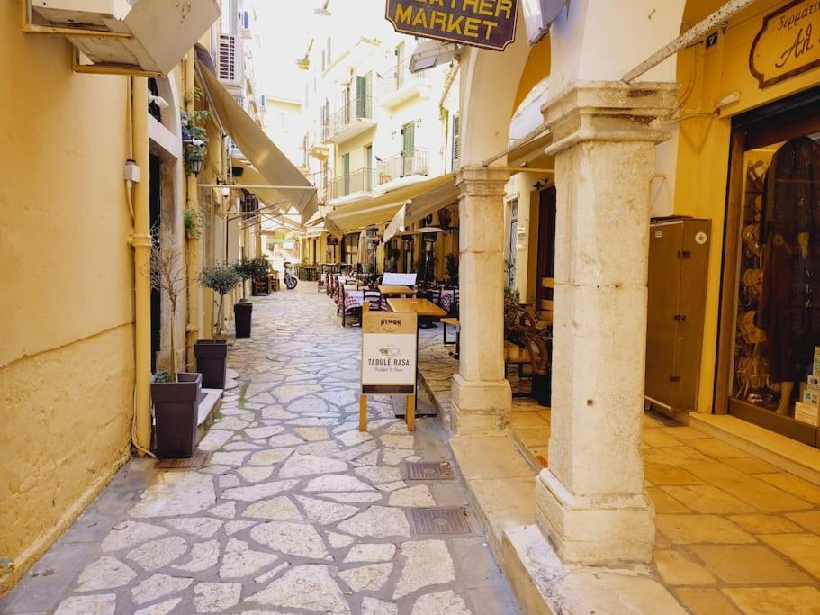 Mary'S Bright Apartment - Corfu Old Town 외부 사진